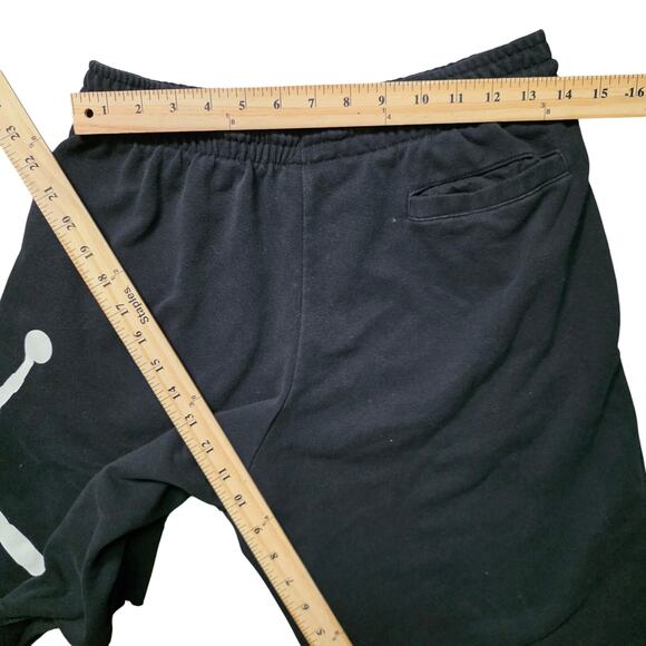 Nike Jordan Jumpman Logo Fleece Shorts Men’s M Black DB1812-010 - Picture 6 of 8